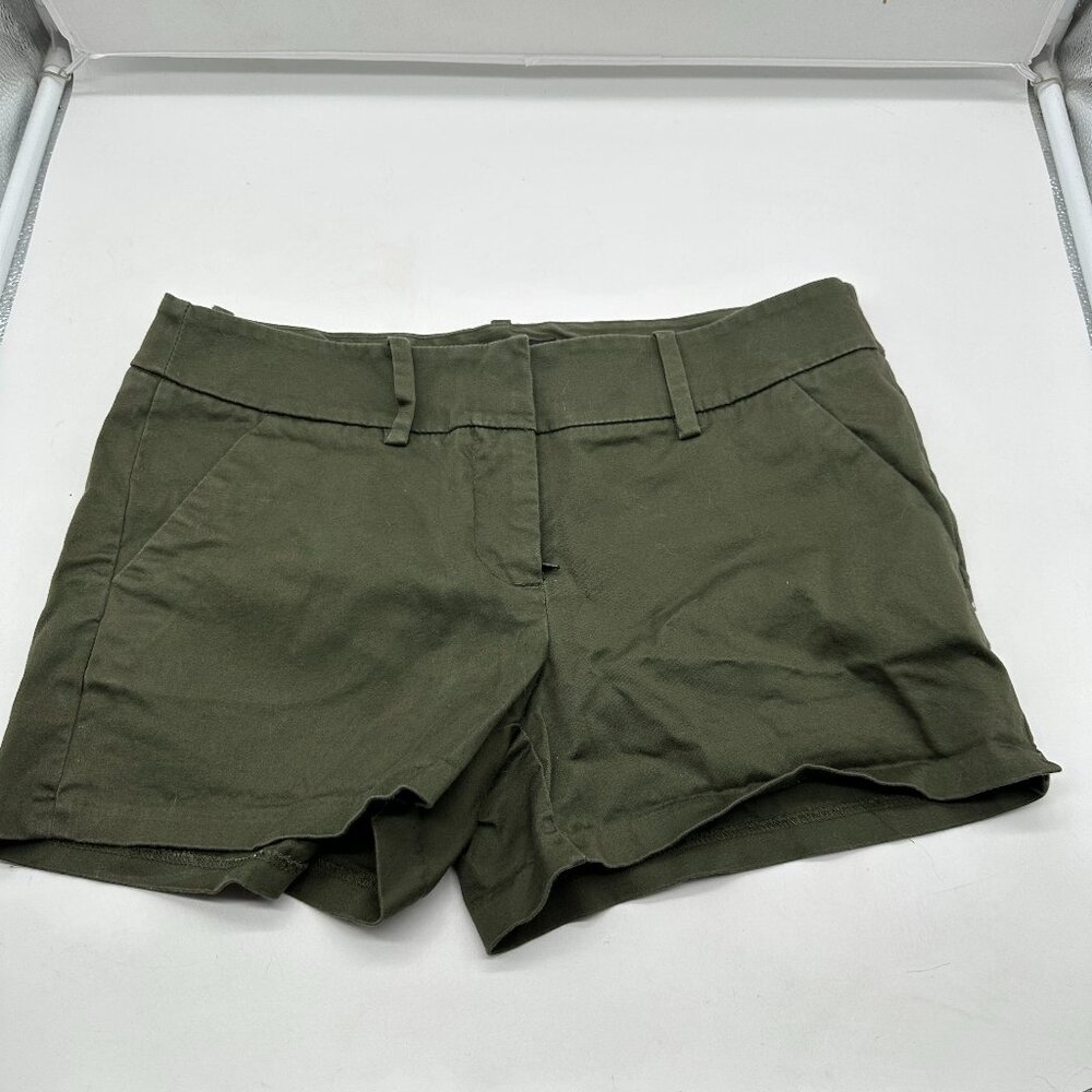 EUC Mossimo Womens Olive Green Shorts Stretch Extensible 6